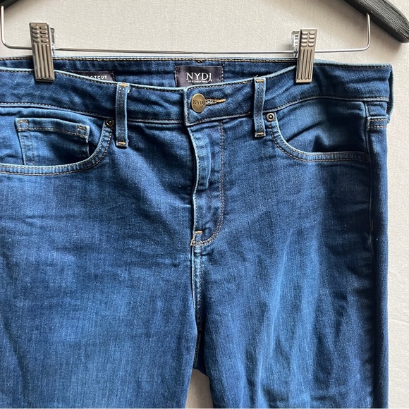 NYDJ Barbara Bootcut shaping denim jeans Sz 8 - Picture 7 of 12